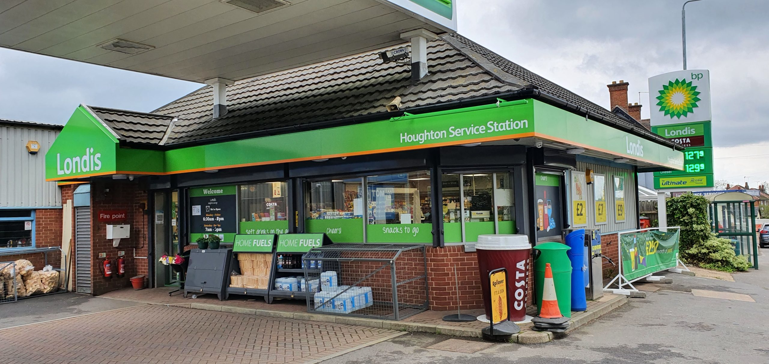 Houghton Service Station